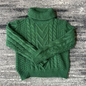 JUNE & IVY Cable Knit Turtleneck Sweater